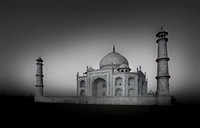 The Taj in Mono