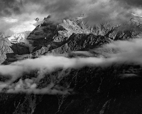 Cloud over Fox Glacier