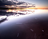 Swirls on Lake Tyrell