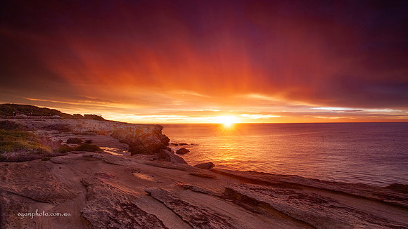 Sunrise at Cape Solander