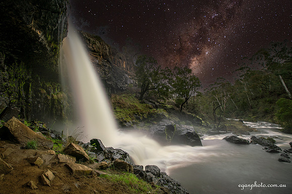 Paddys Falls and Stars