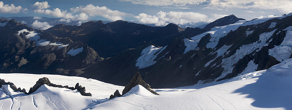 Snow near Tasman Glacier