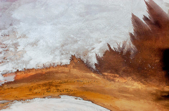 Sand Patterns Lake Eyre