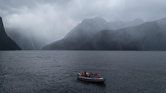 Tender Ride Milford Sound